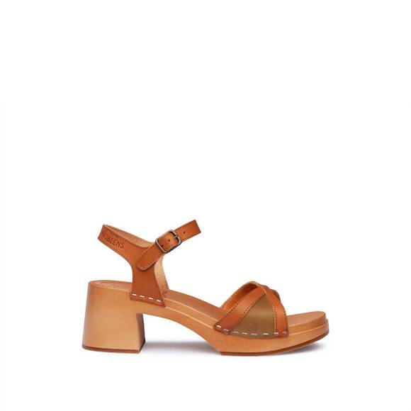 SWEDISH HASBEENS Shoes - NEW SWEDISH HASBEENS women's triangle high sandal in tabacco